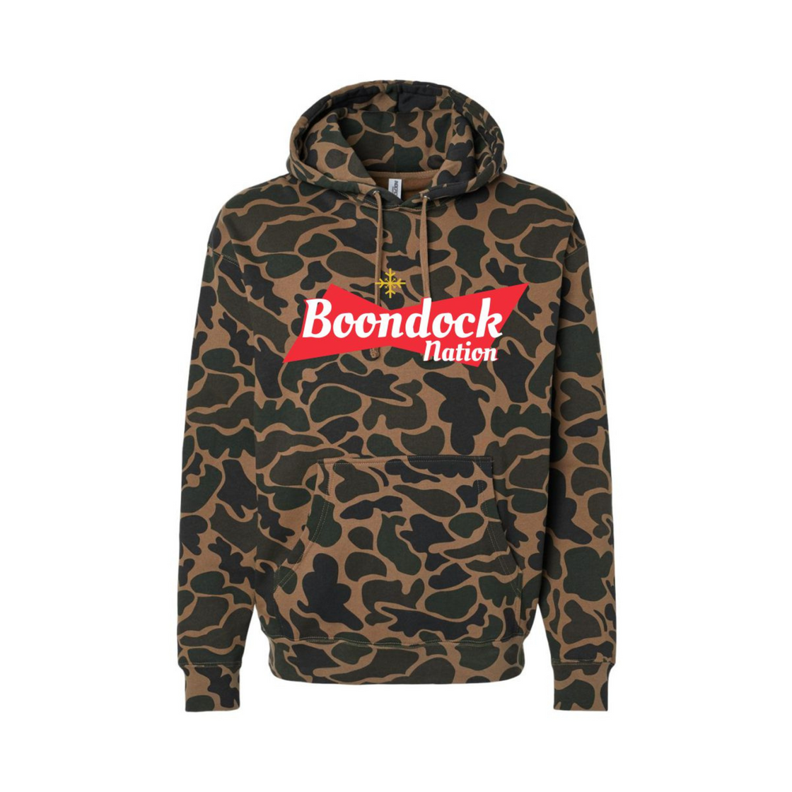 Duck Camo Badge Hoodie