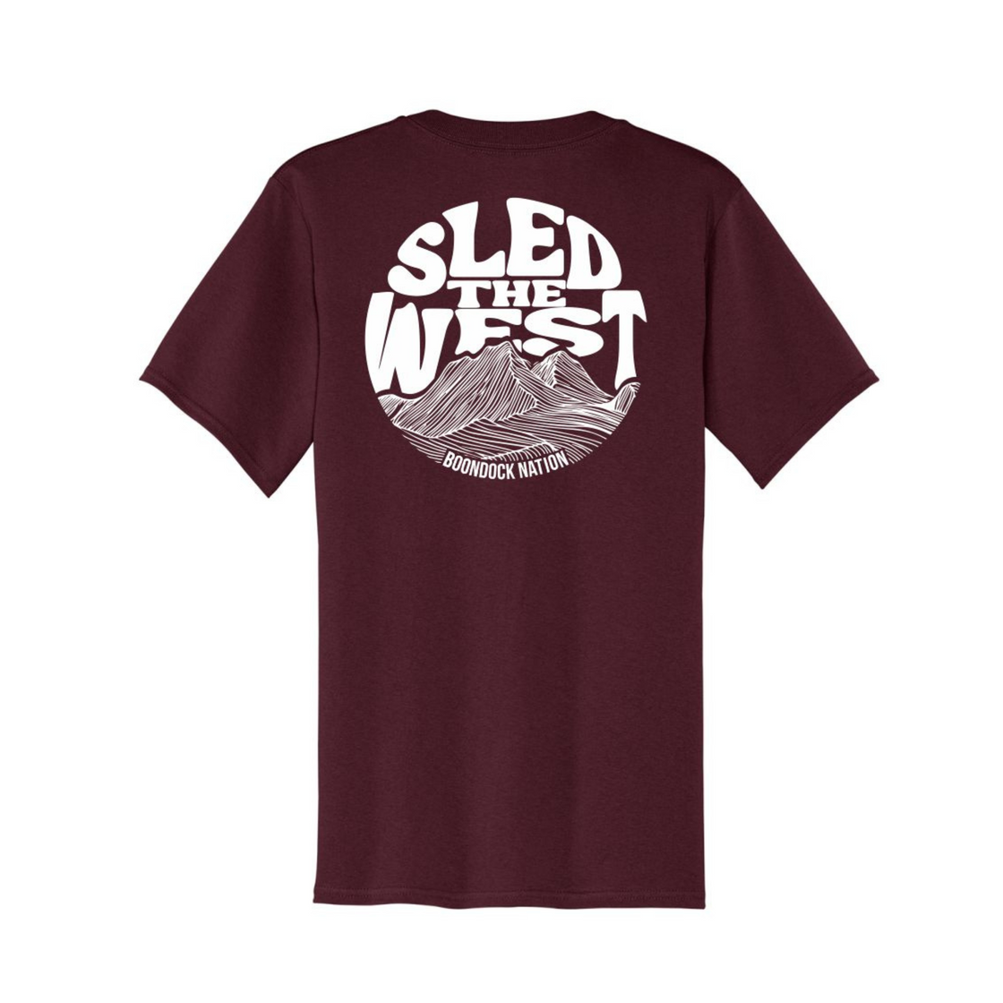 Sled the West Pocket Tee