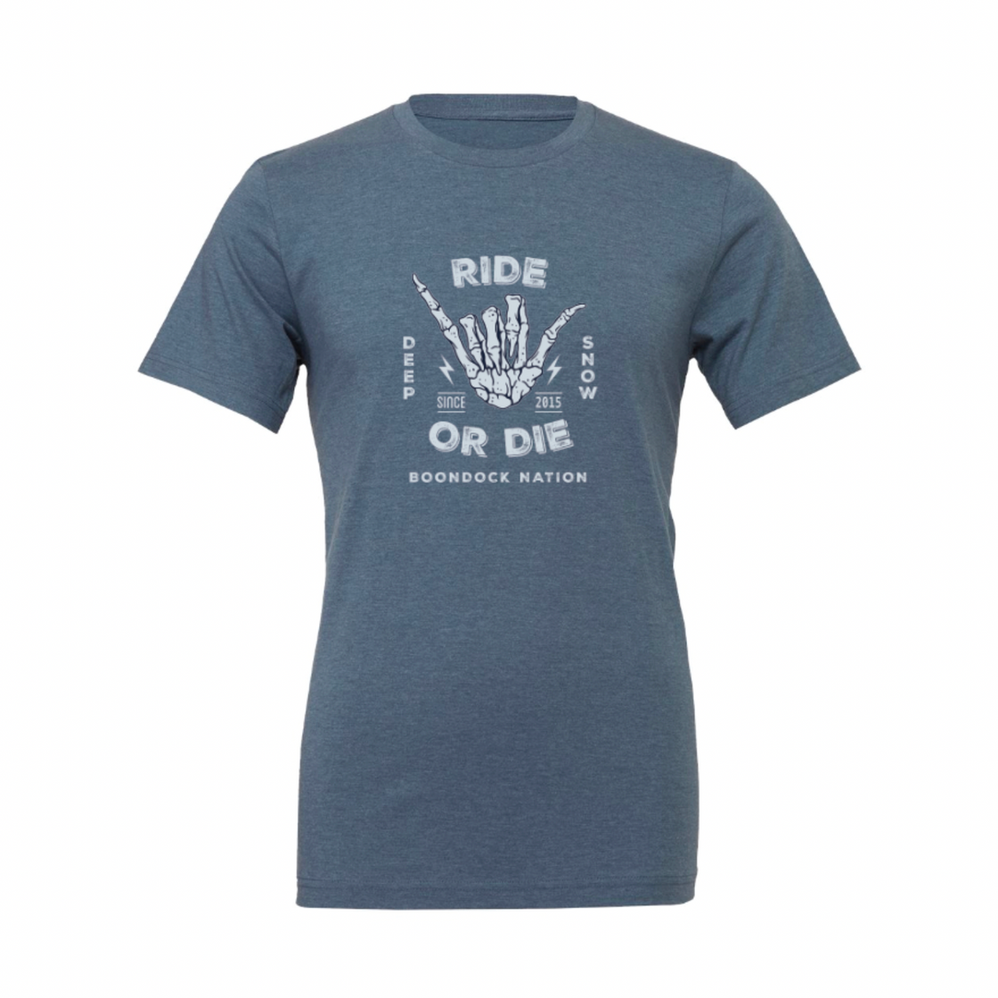 Ride or Die Tee Heather Forest
