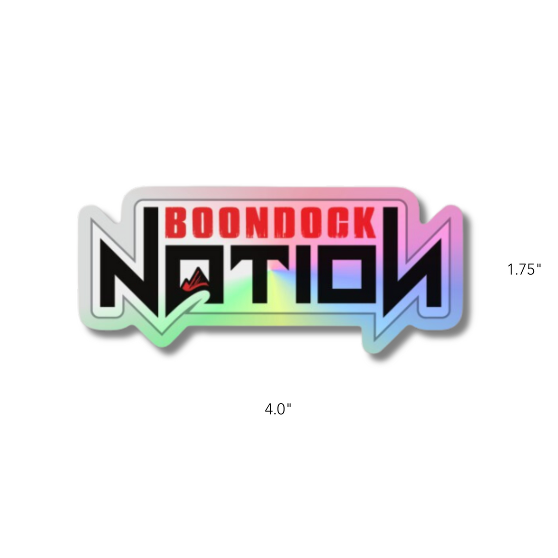 BN Corporate Holographic Sticker