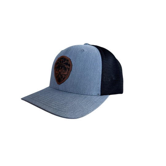 Helmet Hat-Grey