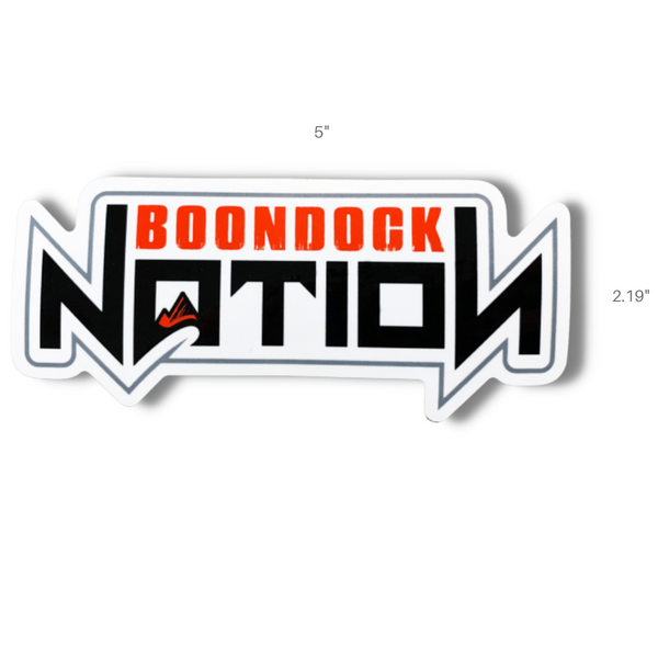 BN Logo Sticker - Black